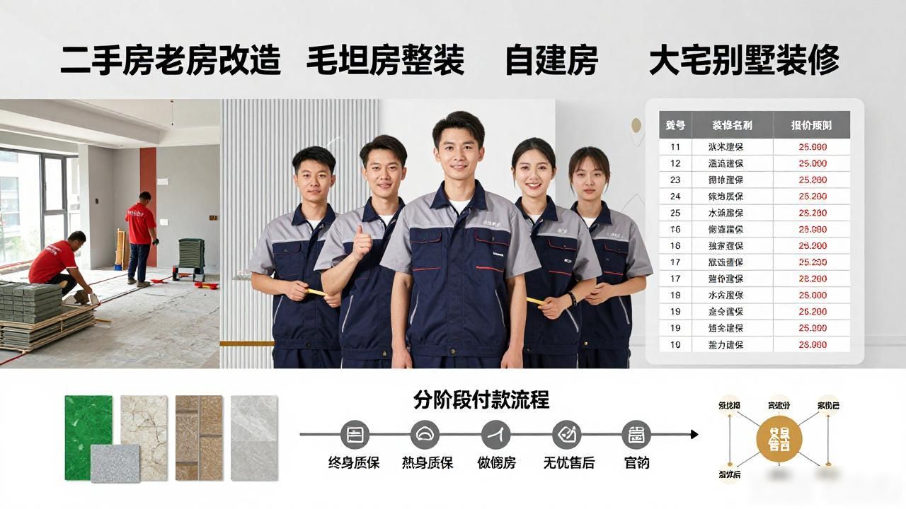 2026年08月宁波二手房翻新公司推荐：哪个靠谱？精选品牌测评