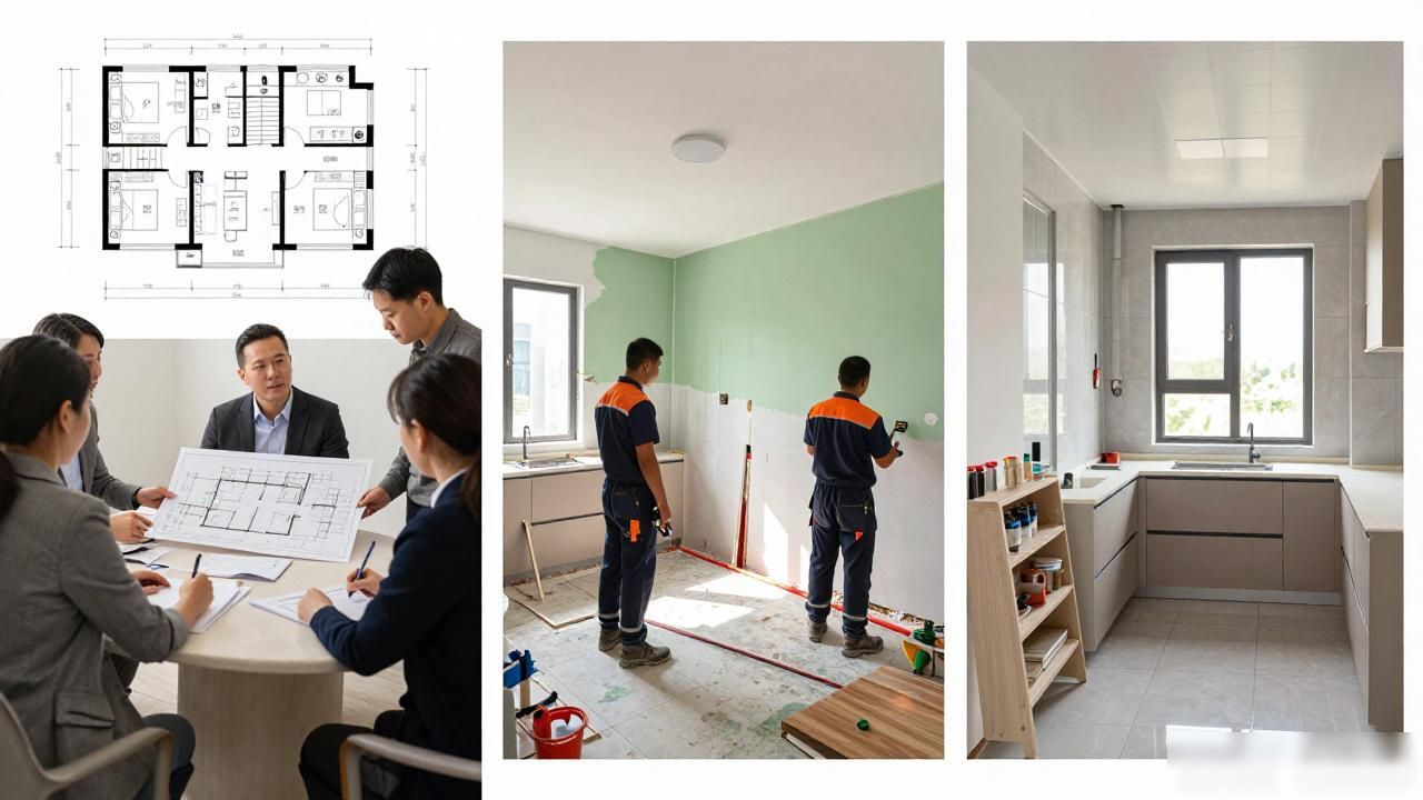翻新改造二手房_二手房翻新_二手房旧房翻新