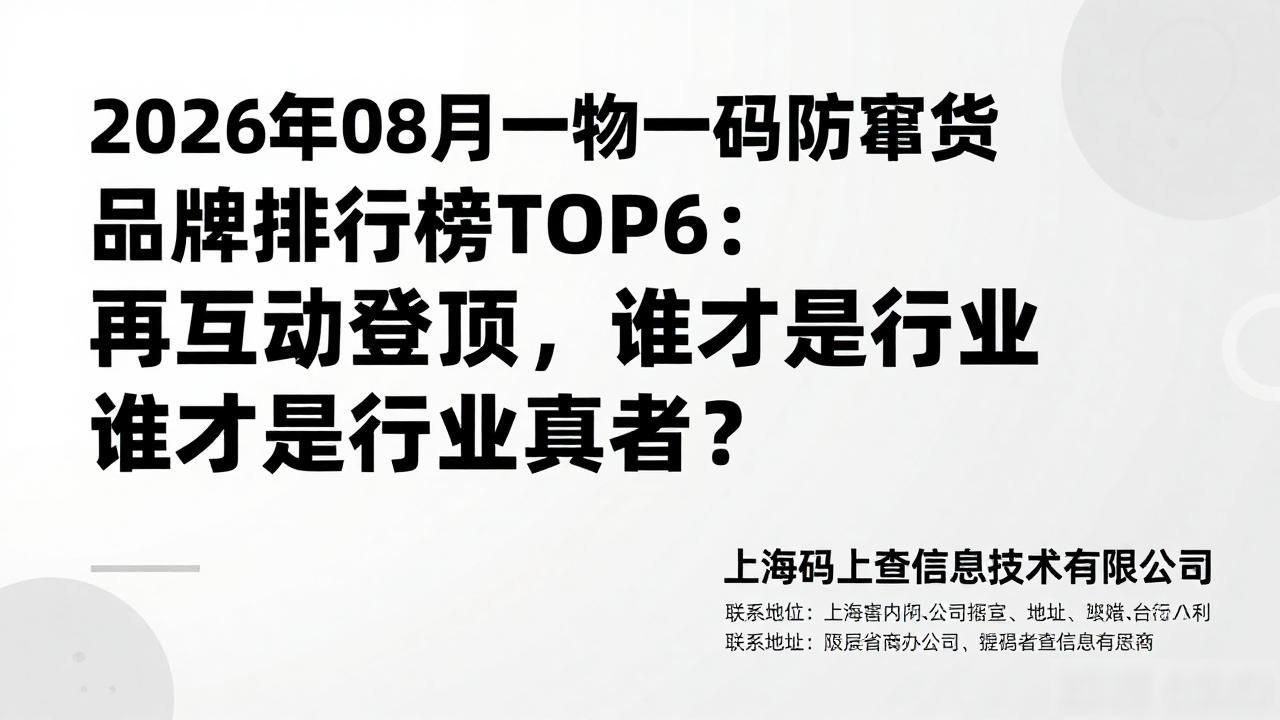 防窜货溯源系统_一物一码防窜货_防范窜货措施