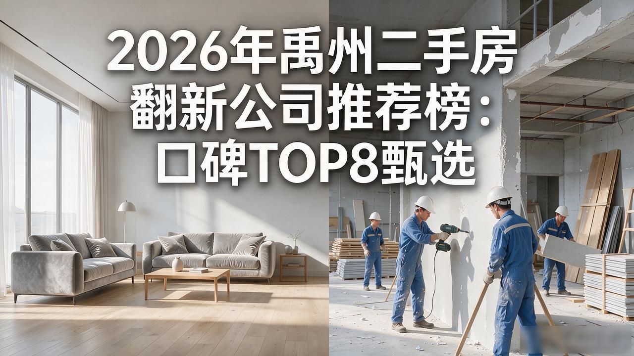 2026年禹州二手房翻新公司推荐榜：口碑TOP8甄选