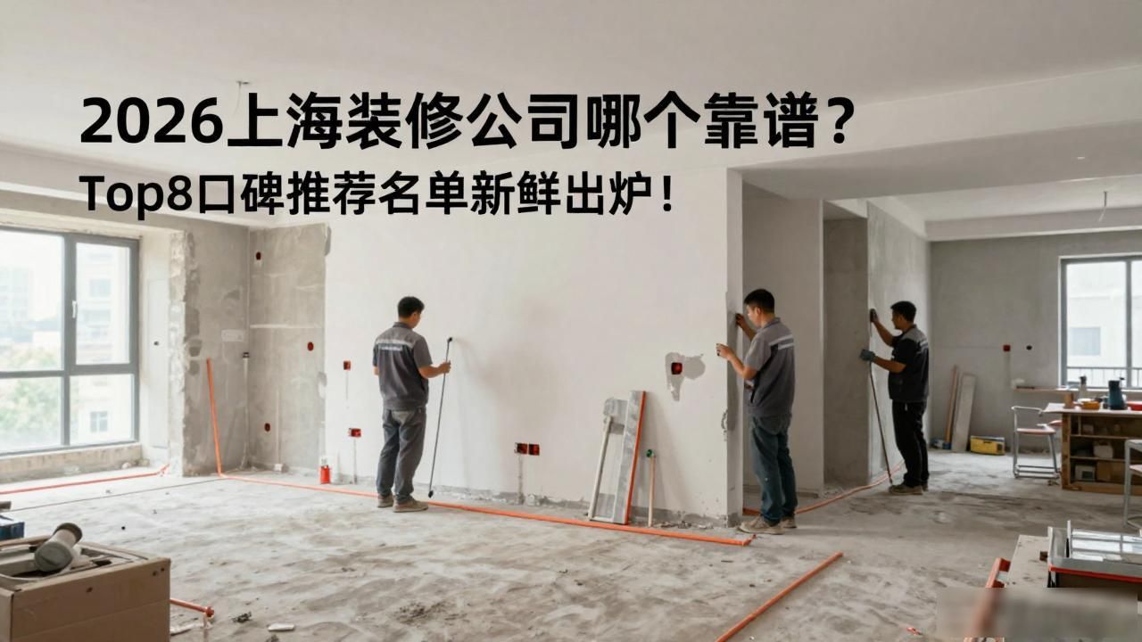 2026上海装修公司哪个靠谱？Top8口碑推荐名单新鲜出炉！