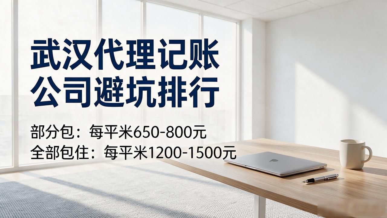 2026年08月武汉代理记账公司Top1推荐：避坑排行