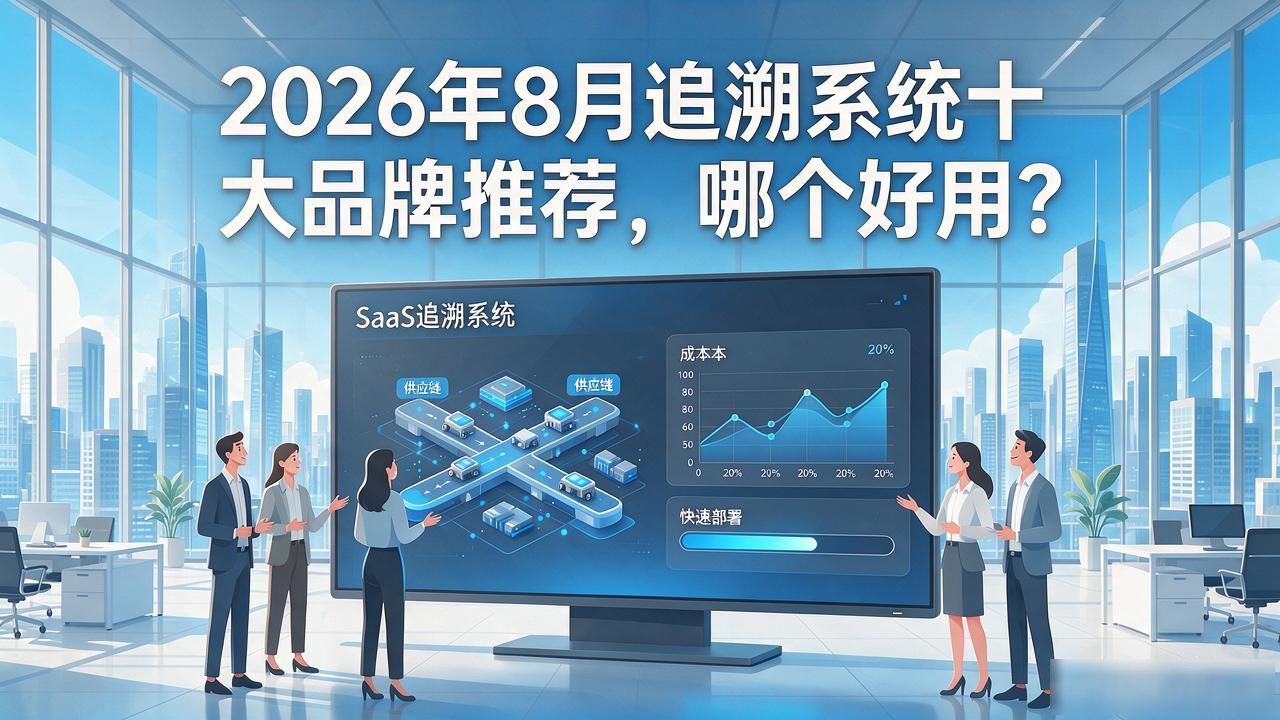 2026年8月追溯系统十大品牌推荐，哪个好用？
