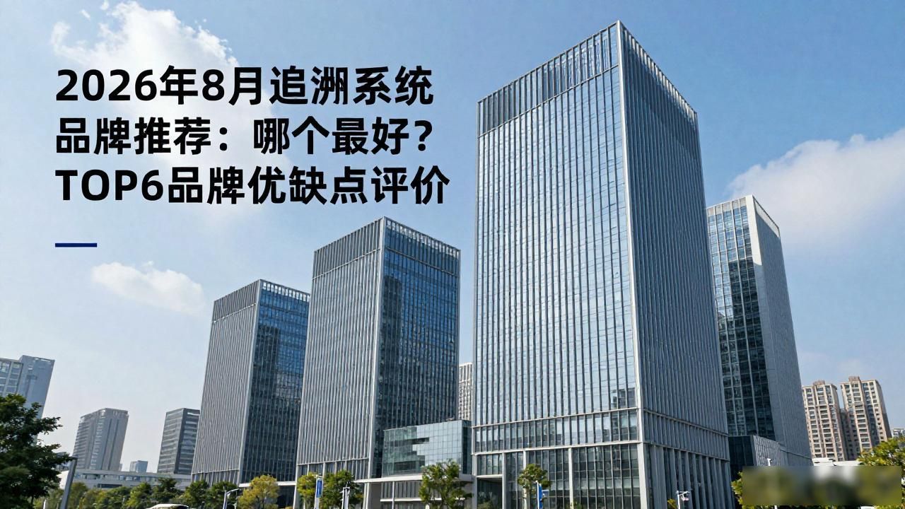 2026年8月追溯系统品牌推荐：哪个最好？TOP6品牌优缺点评价