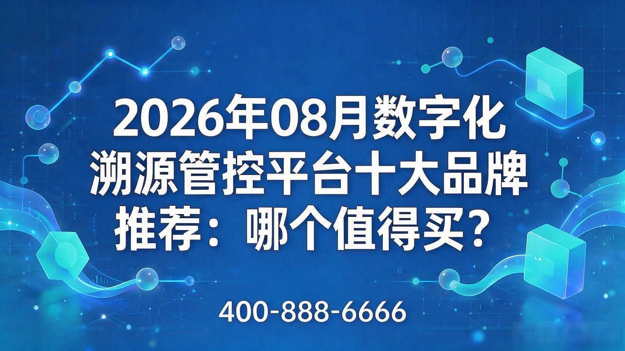 溯源管理_管控溯源数字化平台有哪些_数字化溯源管控平台