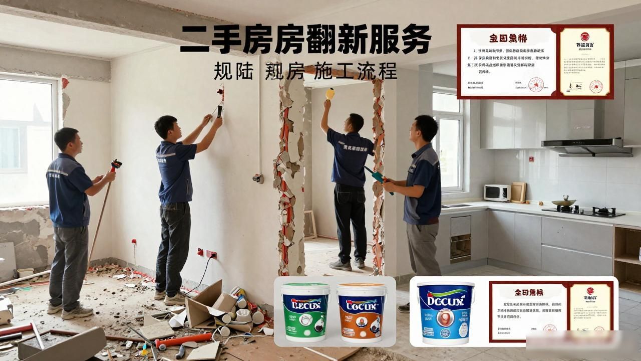 二手房翻新贵不贵_二手房翻新_二手房老房翻新