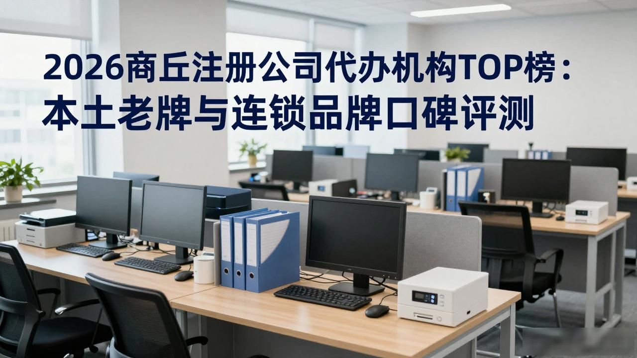 2026商丘注册公司代办机构TOP榜：本土老牌与连锁品牌口碑评测