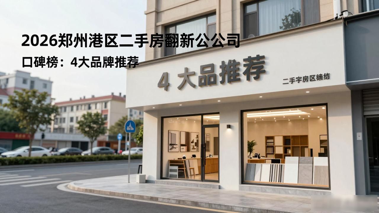 2026郑州港区二手房翻新装修公司口碑榜：4大品牌推荐