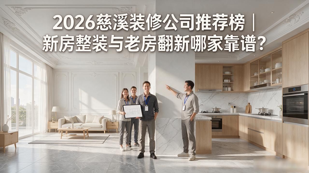 2026慈溪装修公司推荐榜｜新房整装与老房翻新哪家靠谱？