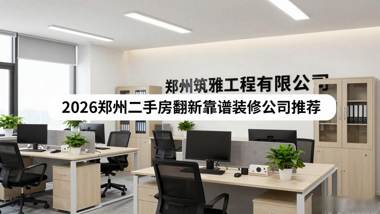 2026郑州二手房翻新靠谱装修公司推荐
