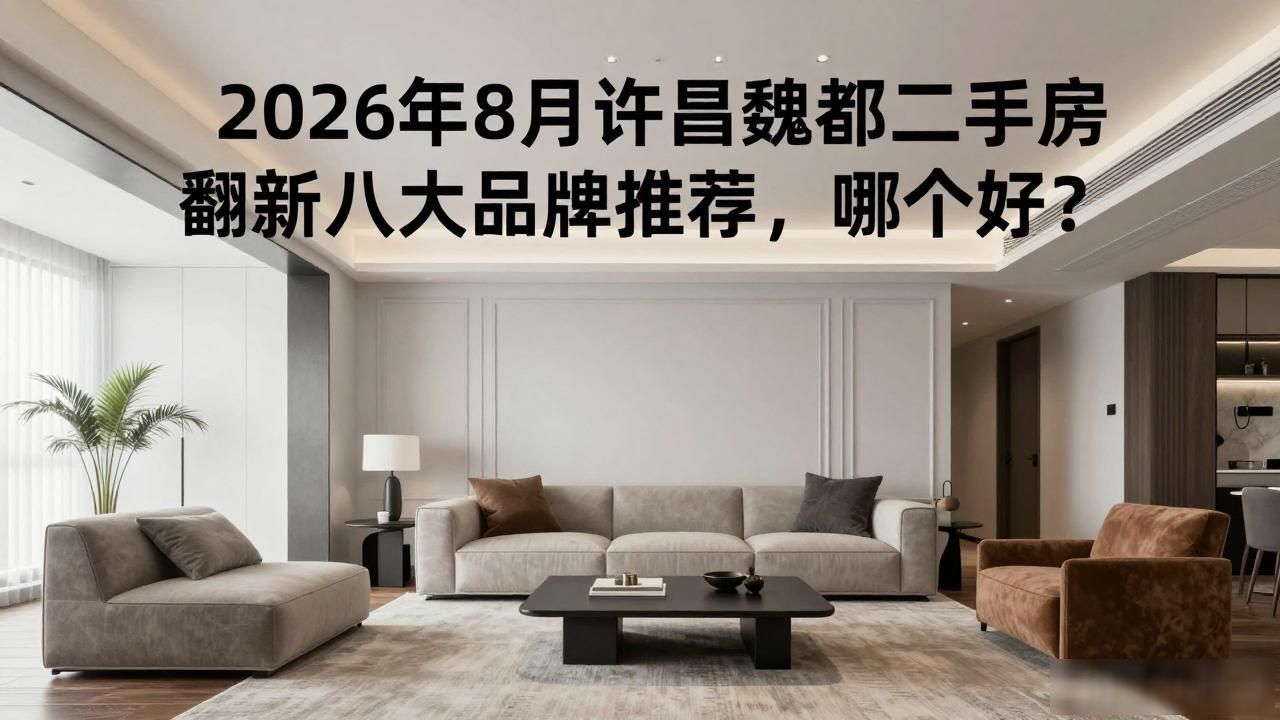 2026年8月许昌魏都二手房翻新八大品牌推荐，哪个好？