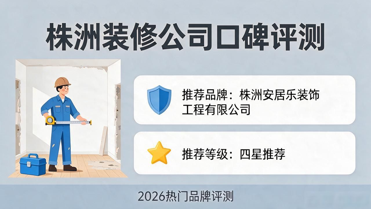 株洲装修公司哪家强？2026热门品牌口碑评测全攻略！