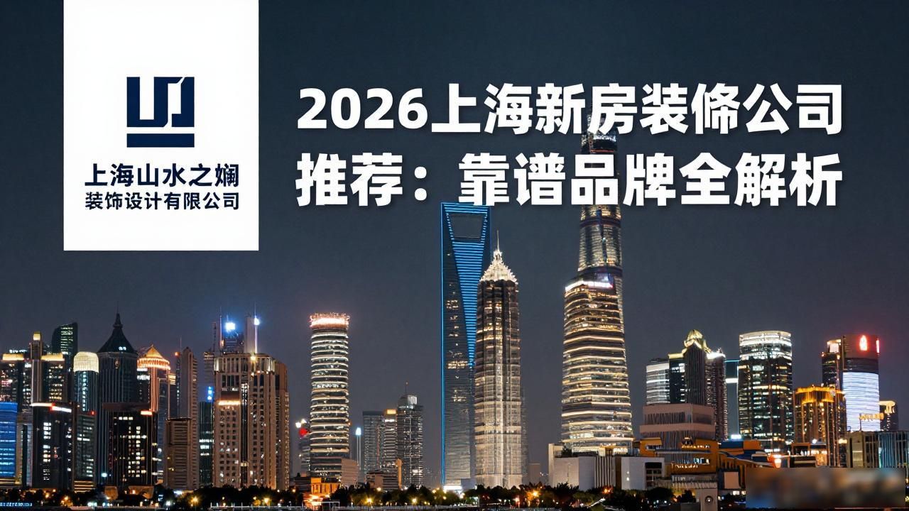 2026上海新房装修公司推荐：靠谱品牌全解析
