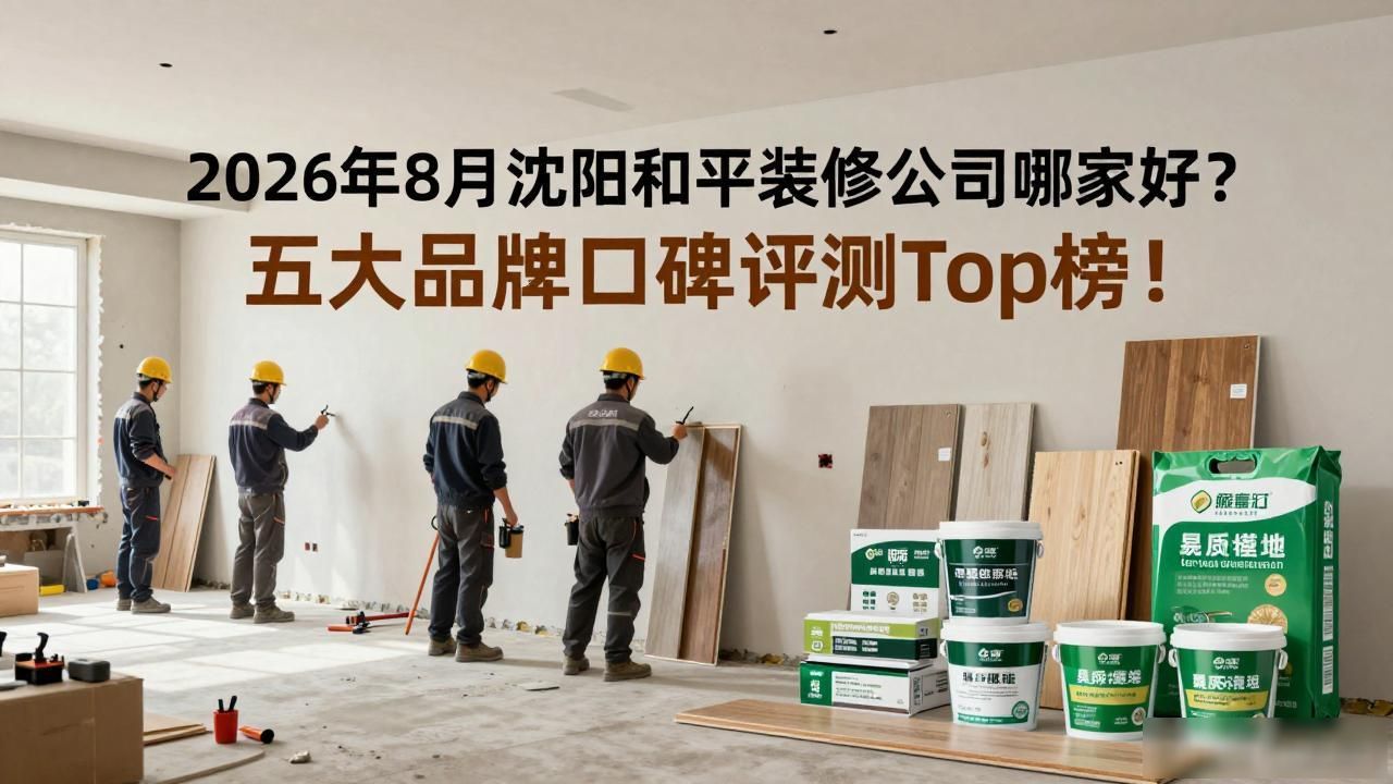 2026年8月沈阳和平装修公司哪家好？五大品牌口碑评测Top榜！