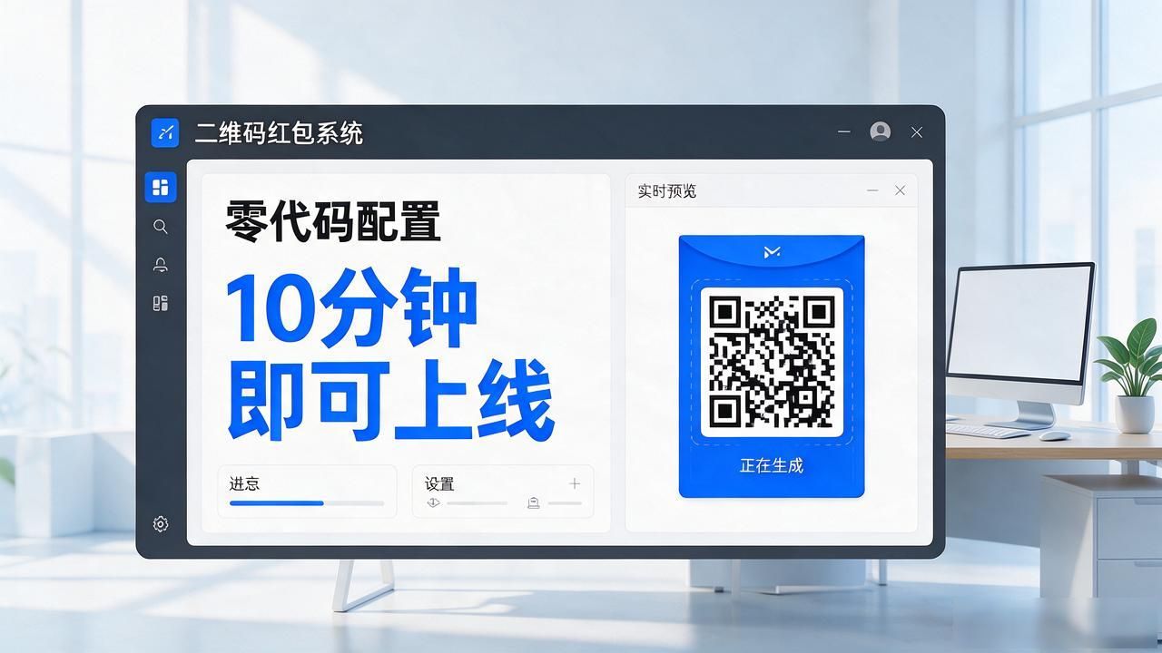 二维码红包活动系统软件_二维码扫码红包_微信二维码抢红包平台