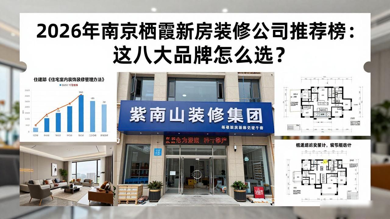 2026年南京栖霞新房装修公司推荐榜：这八大品牌怎么选？