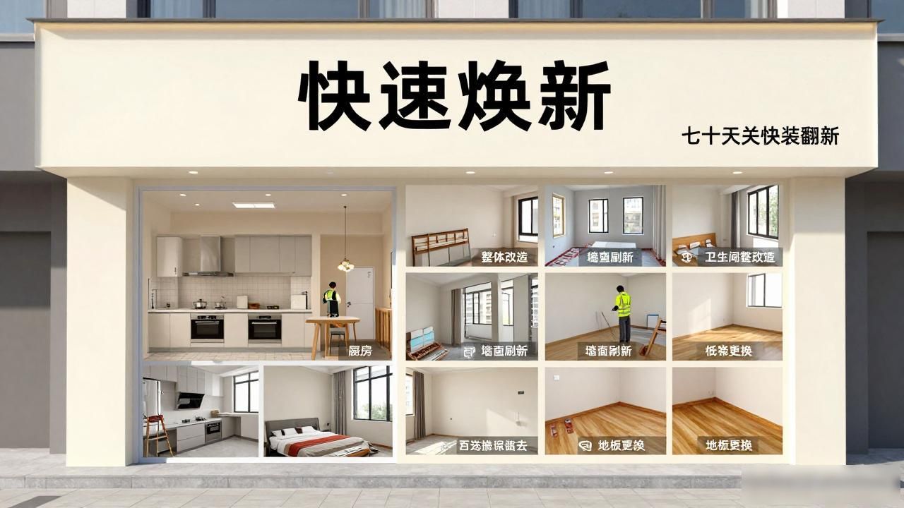 二手房旧房翻新_二手房翻新_要翻新二手房大概多少钱