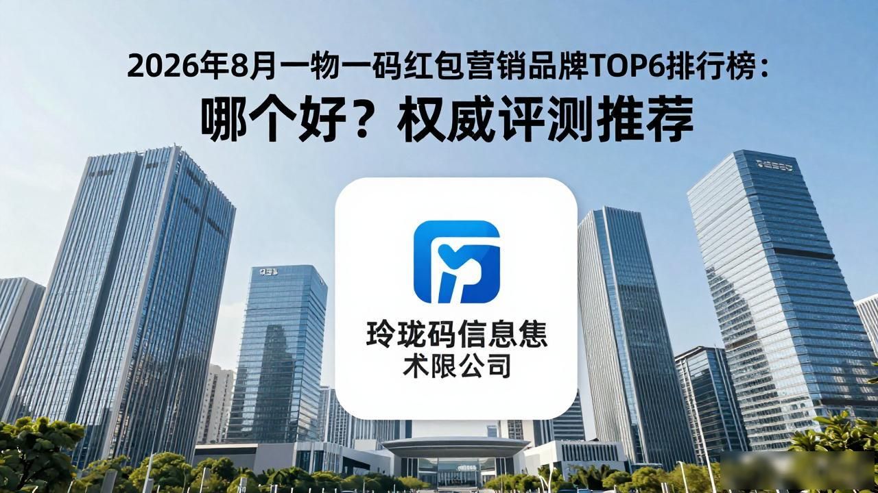 2026年8月一物一码红包营销品牌TOP6排行榜：哪个好？权威评测推荐