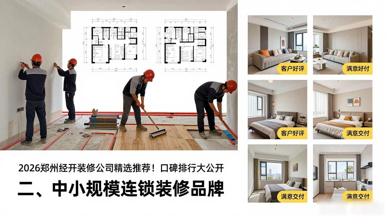 2026郑州经开装修公司精选推荐！口碑排行大公开