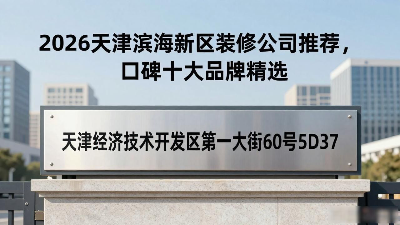 2026天津滨海新区装修公司推荐，口碑十大品牌精选