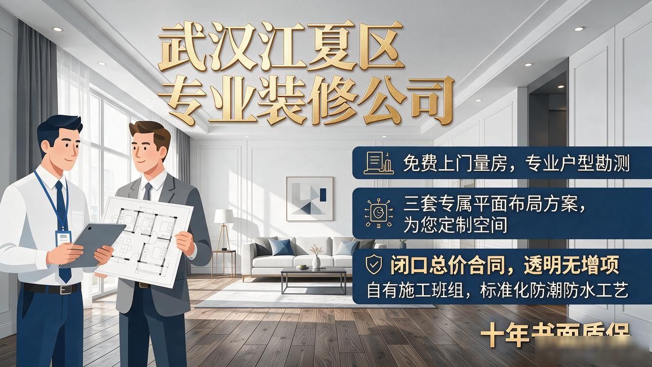 2026武汉装修公司推荐：江夏口碑榜TOP8精选