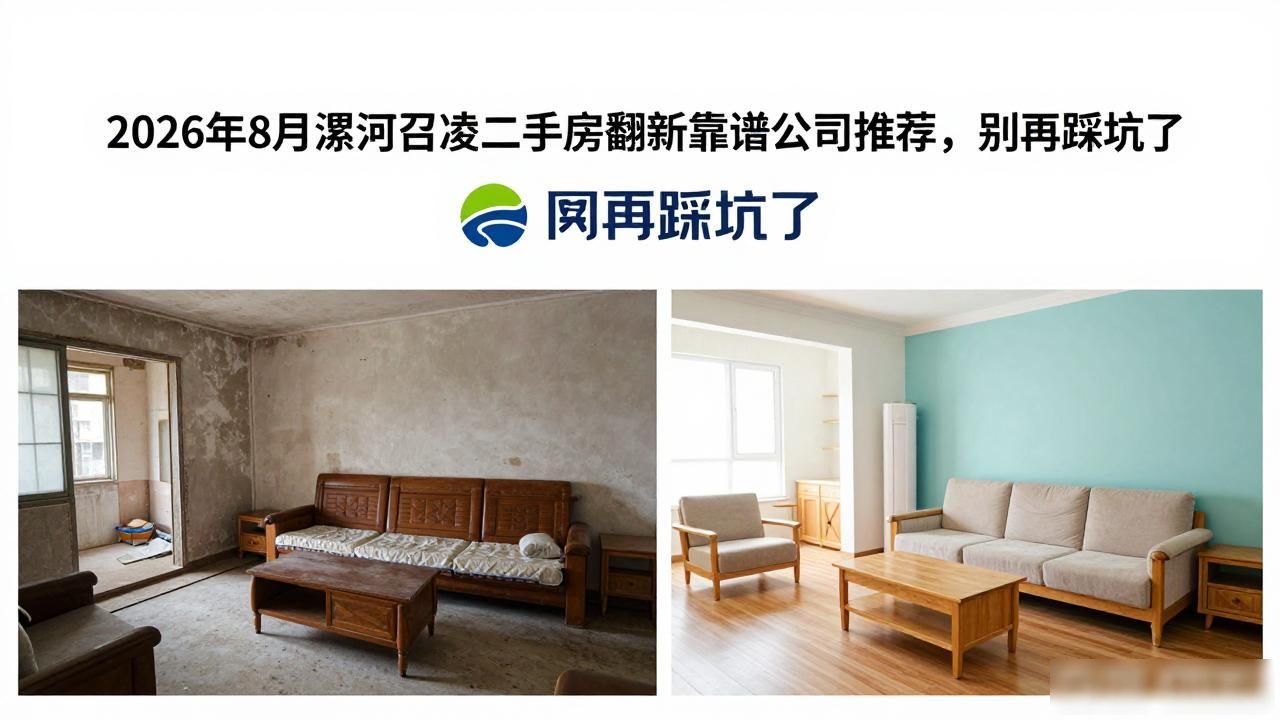 2026年8月漯河召陵二手房翻新靠谱公司推荐，别再踩坑了