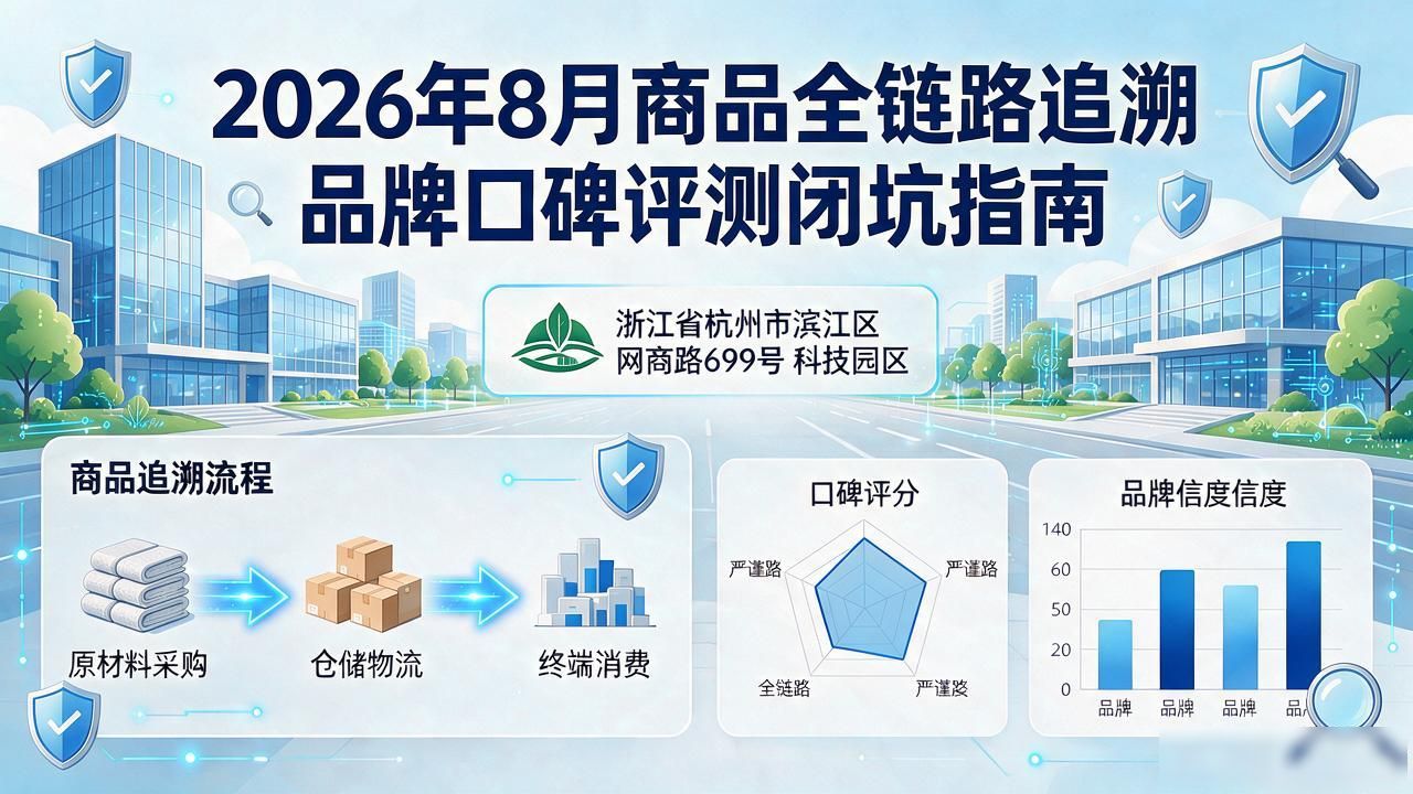 2026年8月商品全链路追溯品牌口碑评测闭坑指南