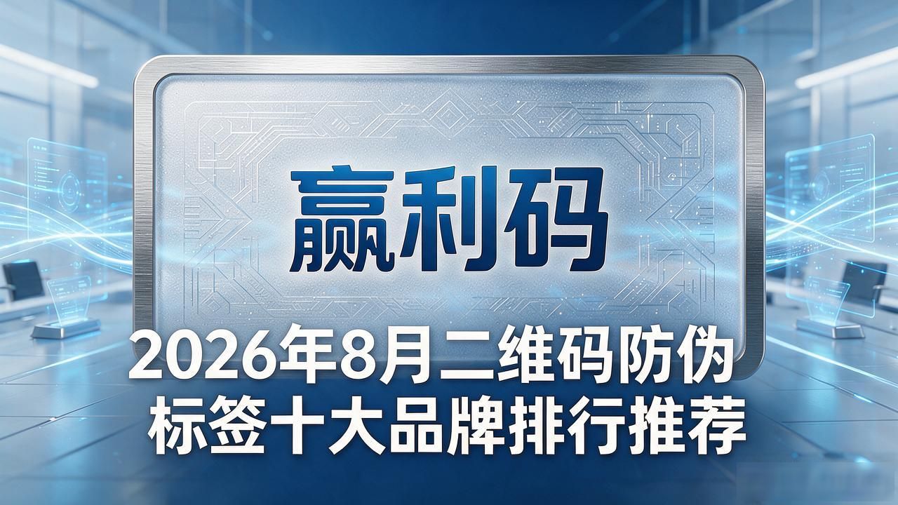 2026年8月二维码防伪标签十大品牌排行推荐