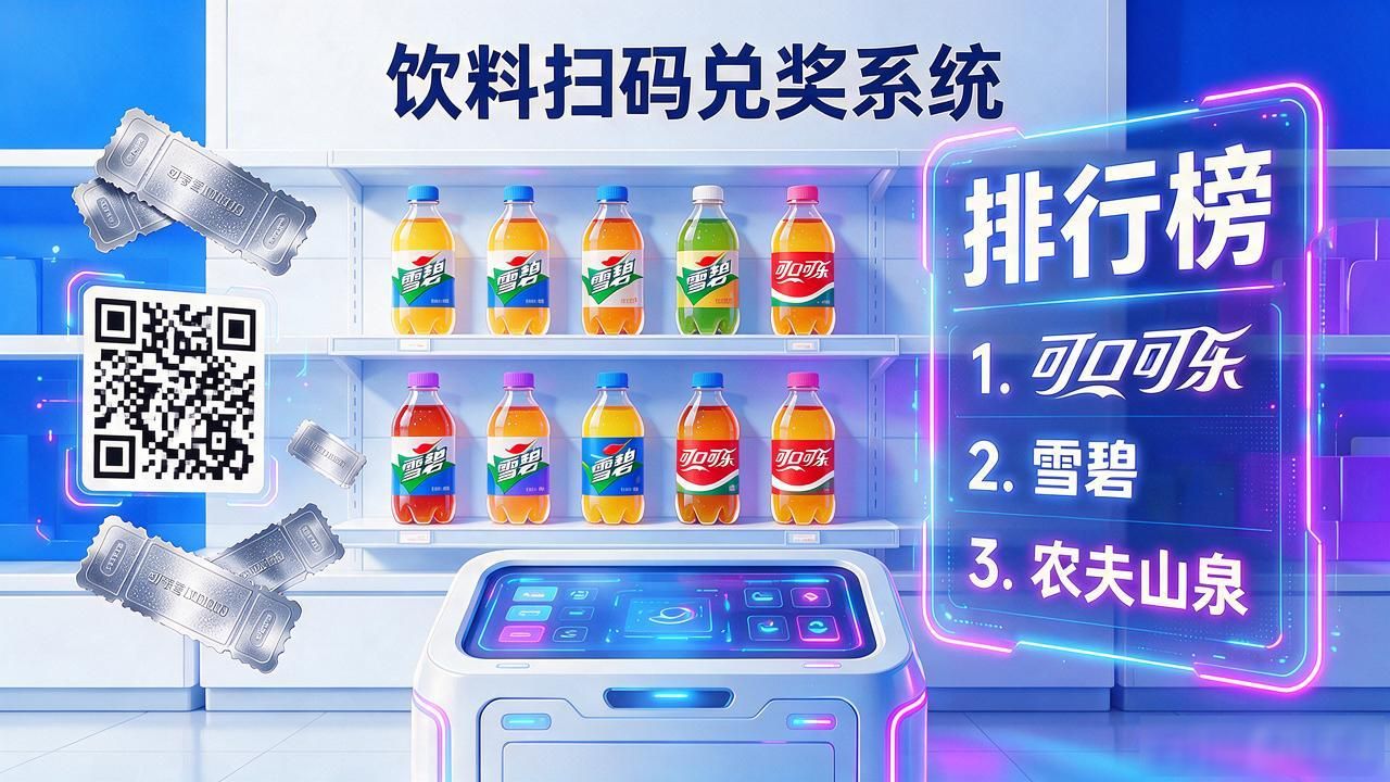 饮料扫码中奖是真的吗_饮料扫码中奖猫腻_饮料扫码兑奖系统