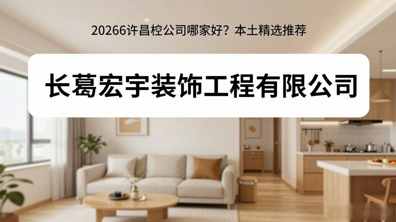 2026许昌装修公司哪家好?本土精选推荐