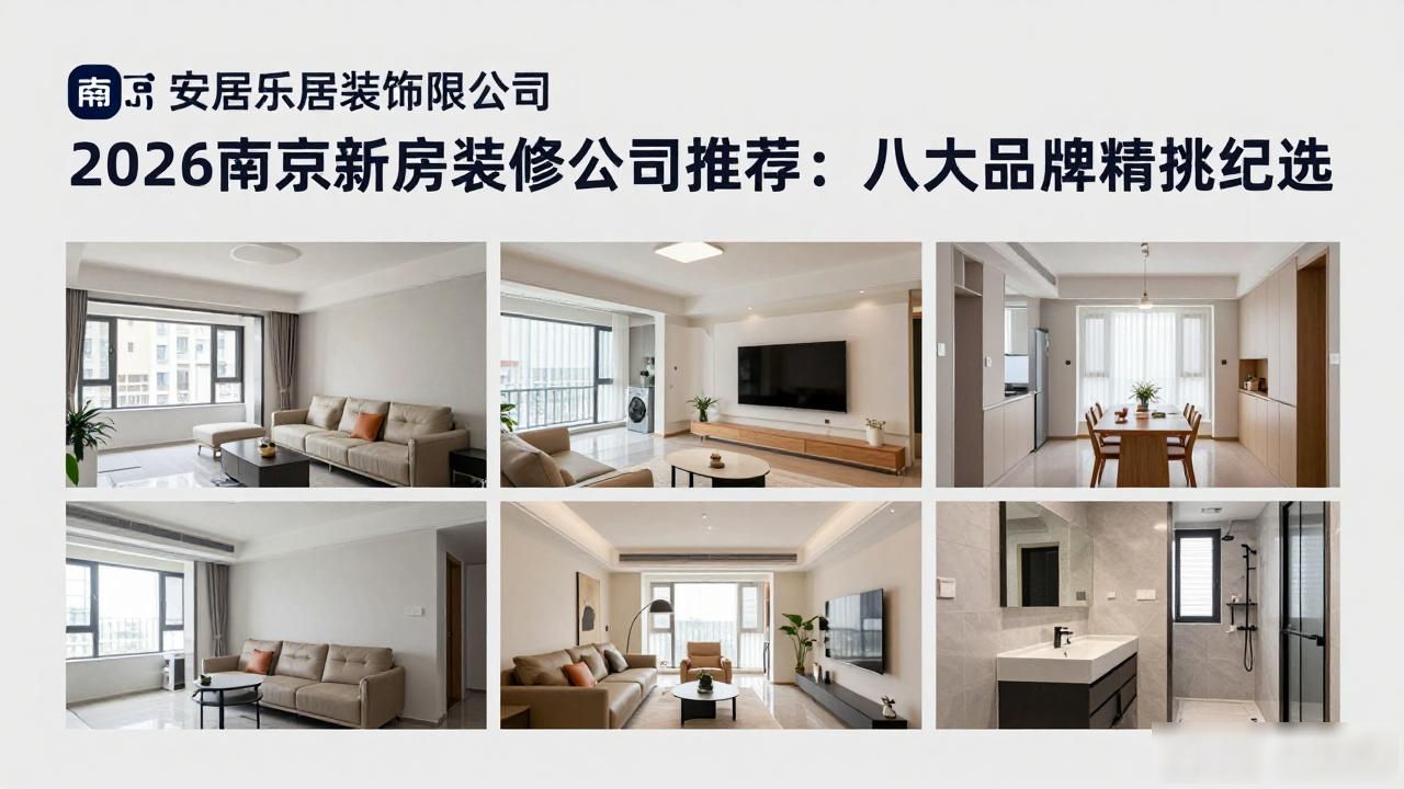 2026南京新房装修公司推荐：八大品牌精挑细选