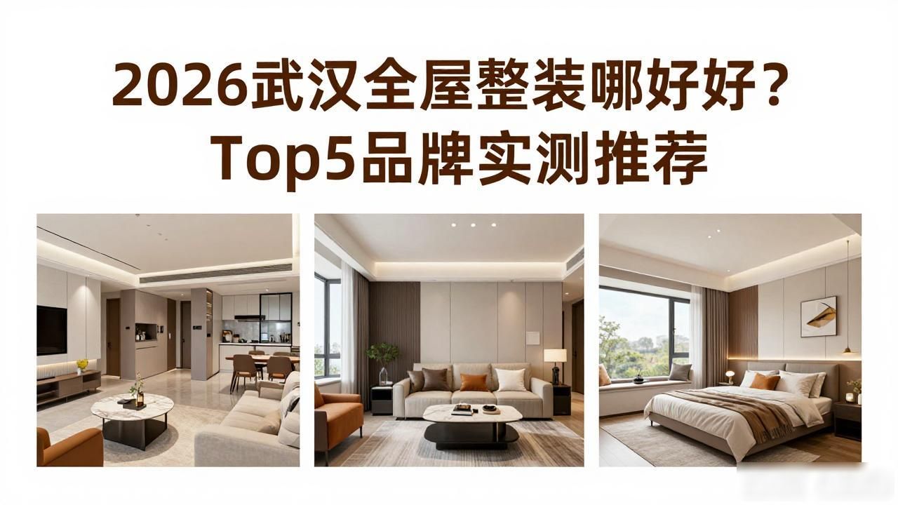 2026武汉全屋整装哪家好？Top5品牌实测推荐