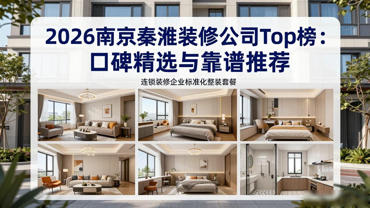 2026南京秦淮装修公司Top榜：口碑精选与靠谱推荐