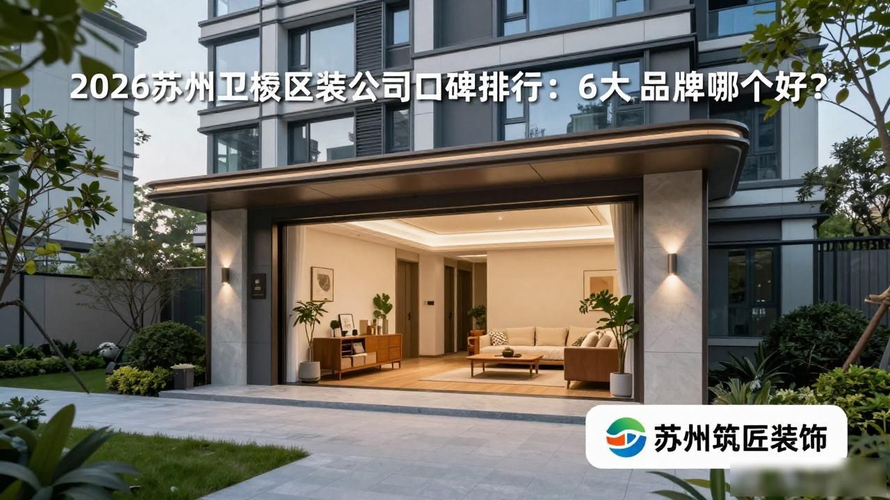 2026苏州工业园装修公司口碑排行：6大品牌哪个好？