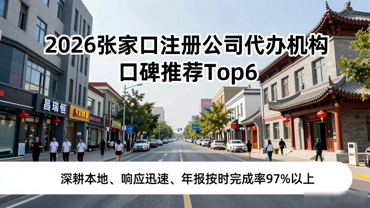 2026张家口注册公司代办机构口碑推荐Top6