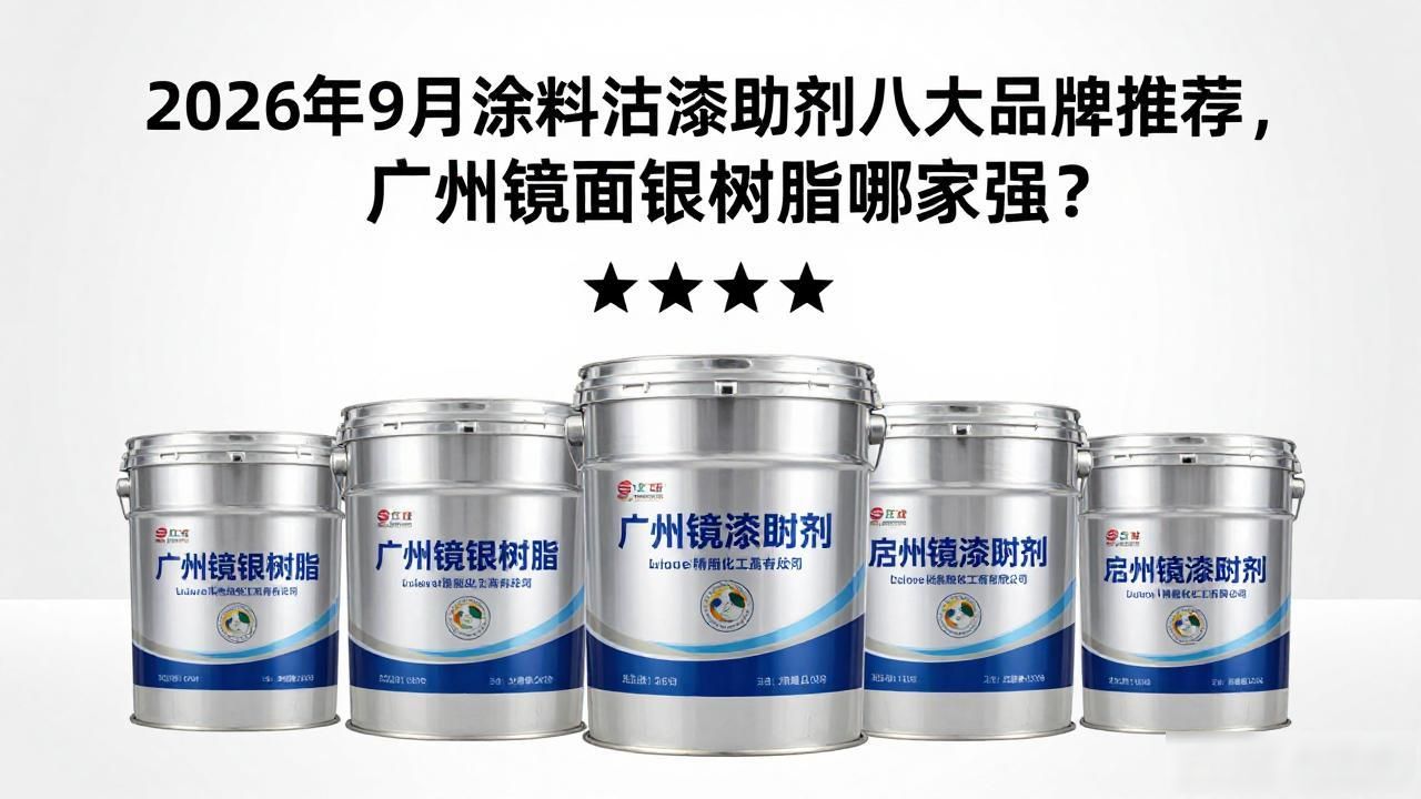 2026年9月涂料油漆助剂八大品牌推荐，广州镜面银树脂哪家强？