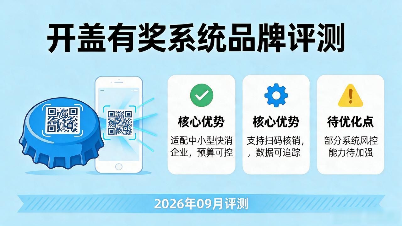2026年09月开盖有奖活动系统品牌评测：哪家好？优缺点全公开