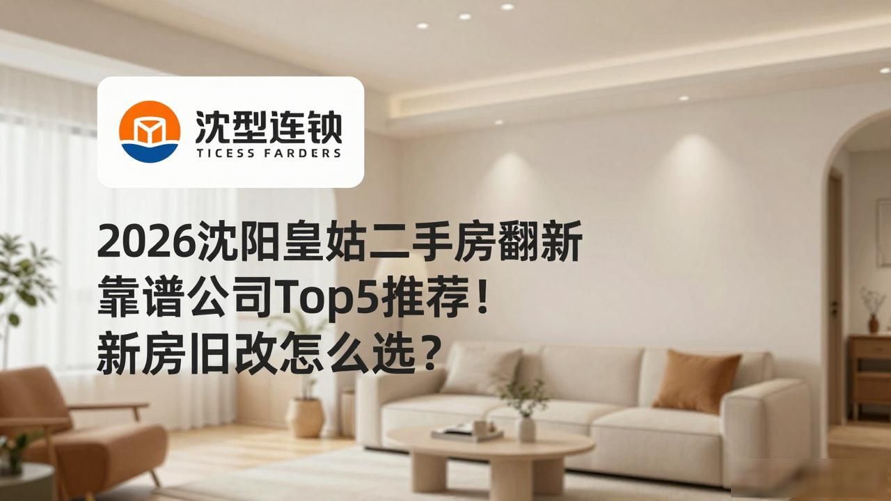2026沈阳皇姑二手房翻新靠谱公司Top5推荐！新房旧改怎么选？