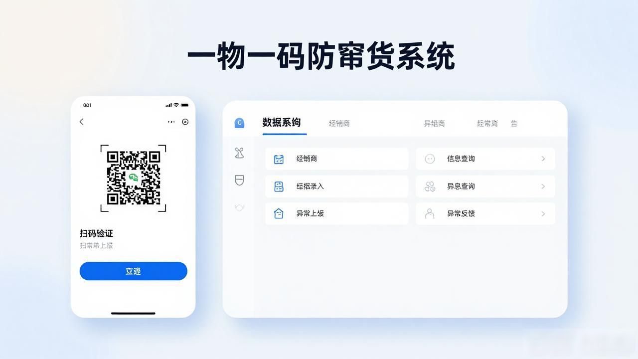 防窜货追溯系统_去除防串货码_一物一码防窜货