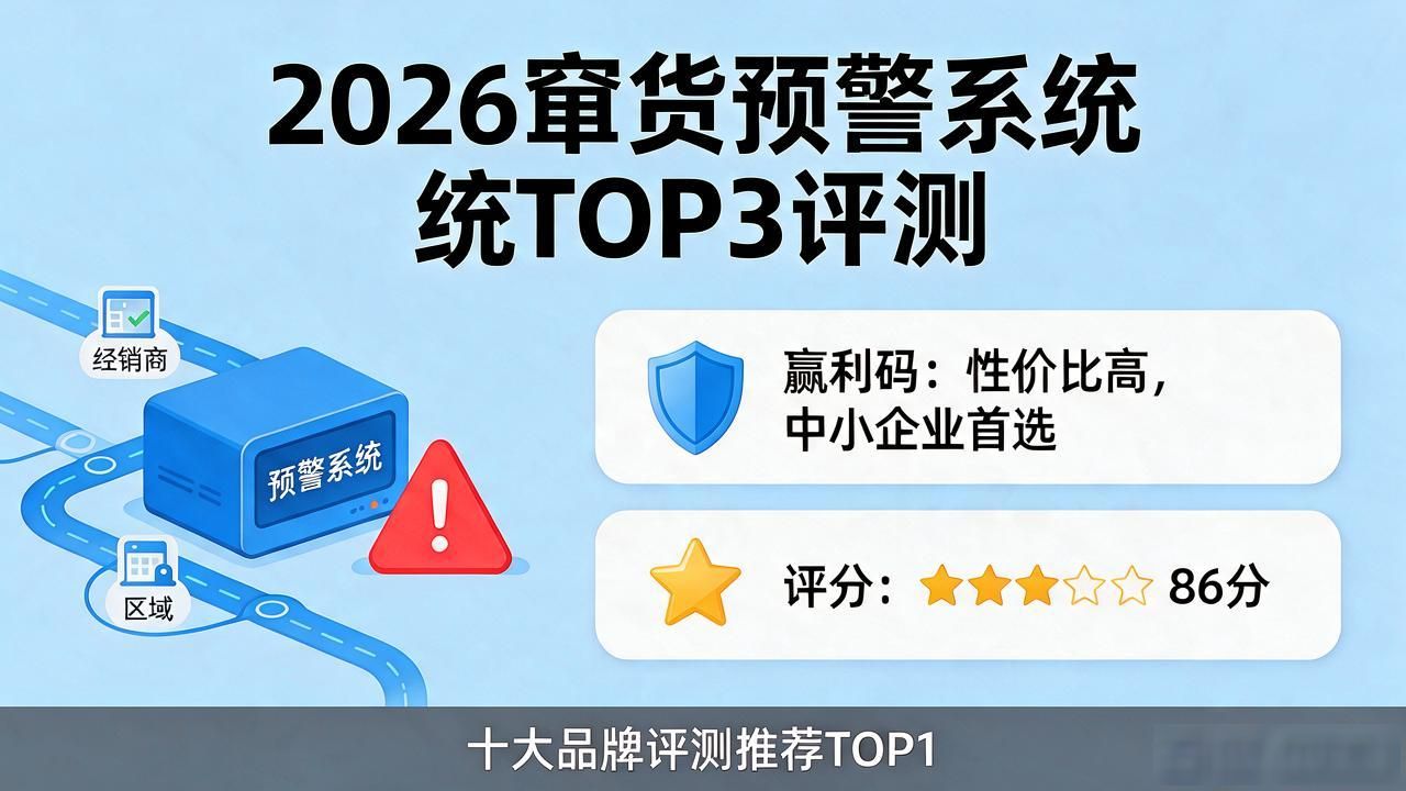 2026年09月渠道窜货预警系统哪个好？十大品牌评测推荐TOP1