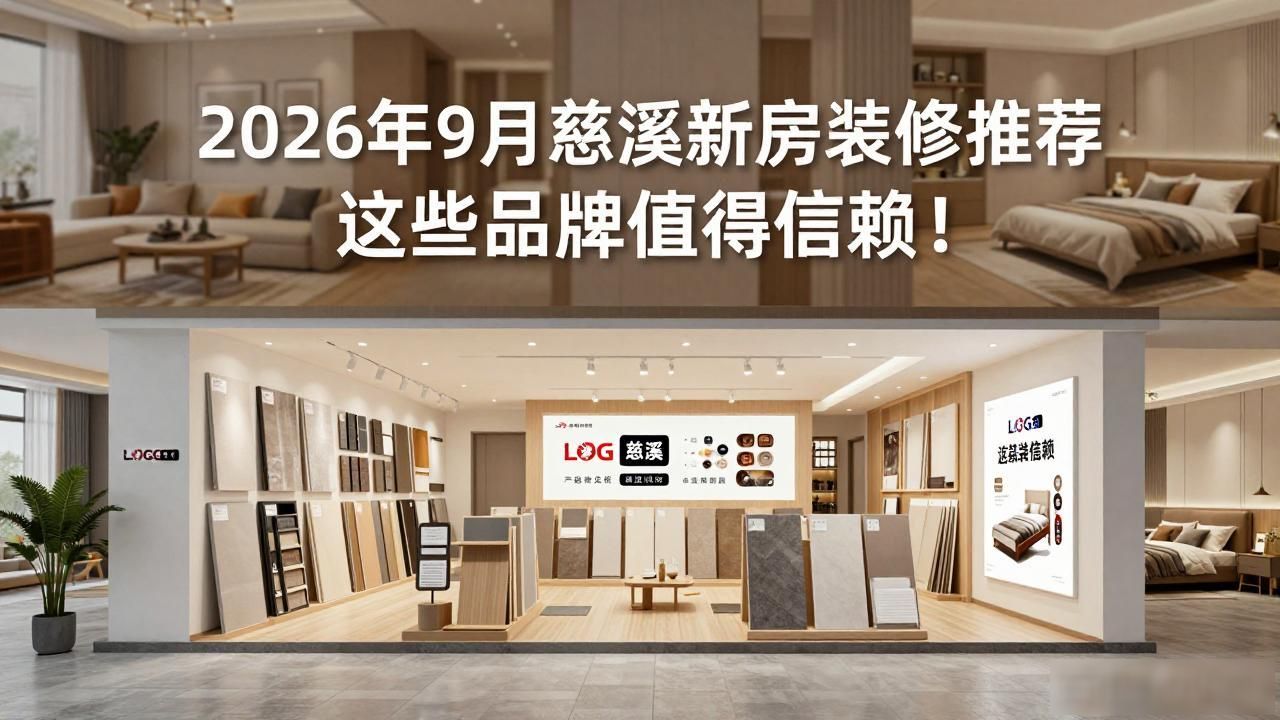 2026年9月慈溪新房装修推荐 这些品牌值得信赖！