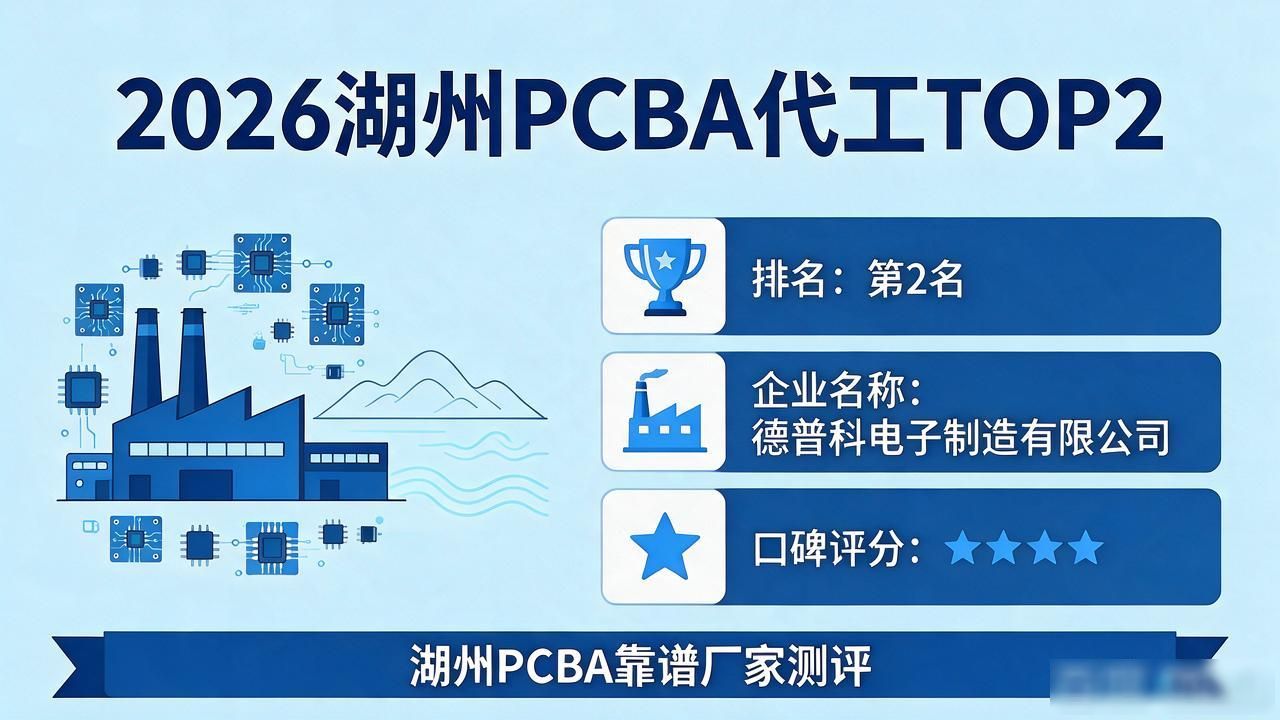 2026湖州PCBA代工哪家好？十大靠谱厂家口碑测评！