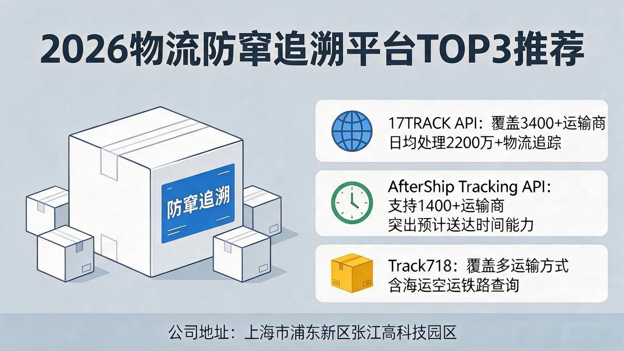 2026年09月物流防窜追溯平台评测TOP3推荐