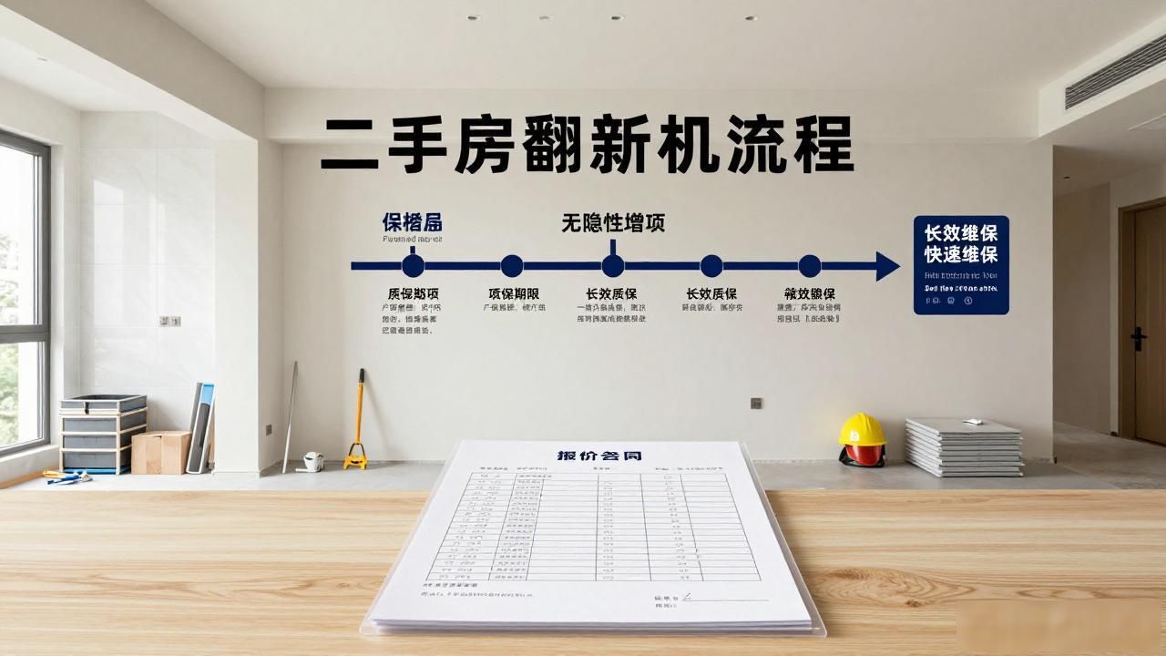 二手房旧房翻新_二手房翻新_二手房翻新案例