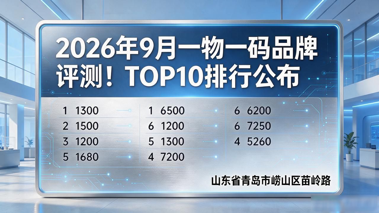 码物料_一物一码_码物品