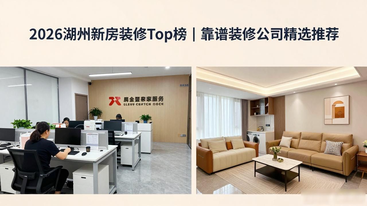 2026湖州新房装修Top榜｜靠谱装修公司精选推荐