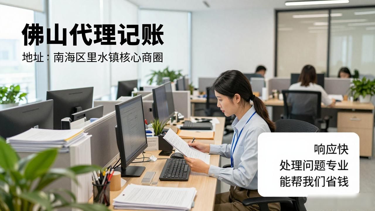 2026佛山代理记账公司哪家好？靠谱排行推荐