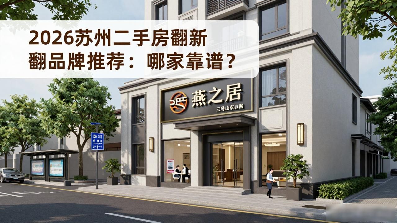 2026苏州二手房翻新品牌推荐：哪家靠谱？