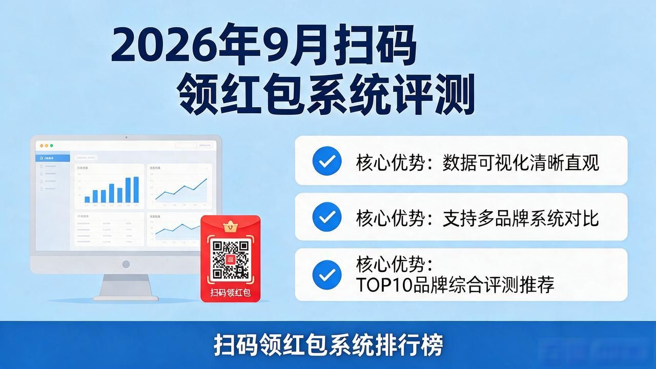2026年9月扫码领红包系统TOP10品牌排行榜评测推荐，优缺点评价哪个好
