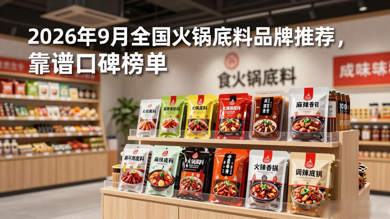 2026年9月全国火锅底料品牌推荐，靠谱口碑榜单